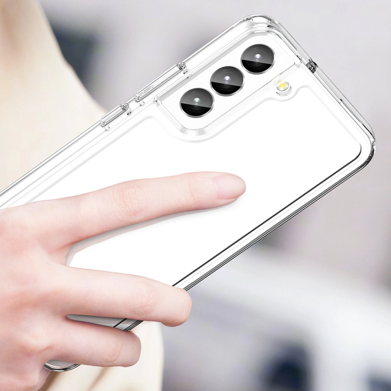 Outer Space Case for Samsung Galaxy S23+ cover with a flexible transparent frame_7