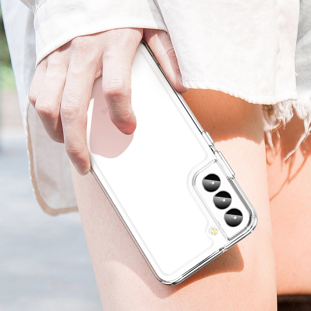 Outer Space Case for Samsung Galaxy S23+ cover with a flexible transparent frame_9