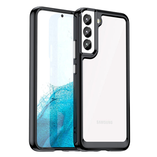 Outer Space Case for Samsung Galaxy S23+ cover with a flexible frame black_0