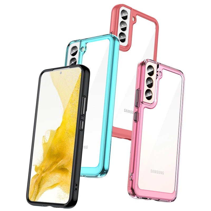 Outer Space Case for Samsung Galaxy S23 cover with a flexible frame blue_10