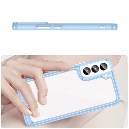 Outer Space Case for Samsung Galaxy S23 cover with a flexible frame blue_4