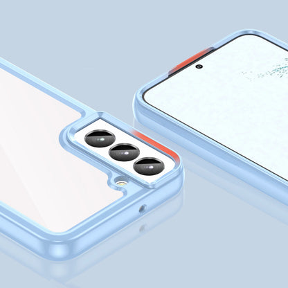 Outer Space Case for Samsung Galaxy S23 cover with a flexible frame blue_6