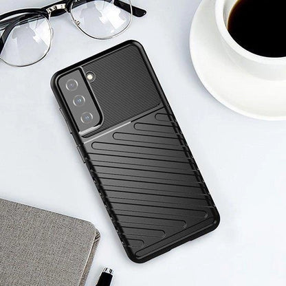 Thunder Case case for Samsung Galaxy S23+ silicone armor case black_9