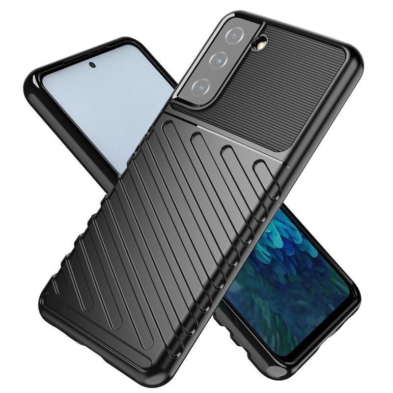 Thunder Case case for Samsung Galaxy S23+ silicone armor case black_10