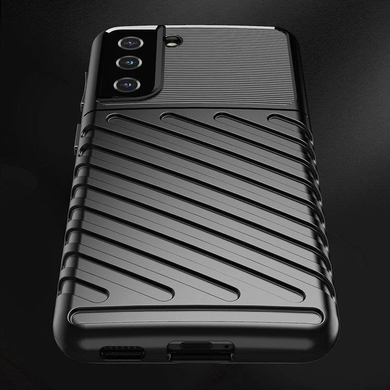 Thunder Case case for Samsung Galaxy S23+ silicone armor case black_4