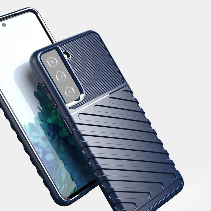 Thunder Case case for Samsung Galaxy S23+ silicone armor case black_5