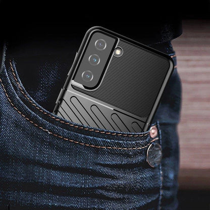 Thunder Case case for Samsung Galaxy S23+ silicone armor case black_7