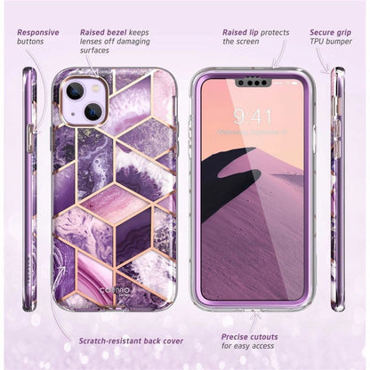 Supcase Cosmo iPhone 14 Plus Case - Pink Marble_9