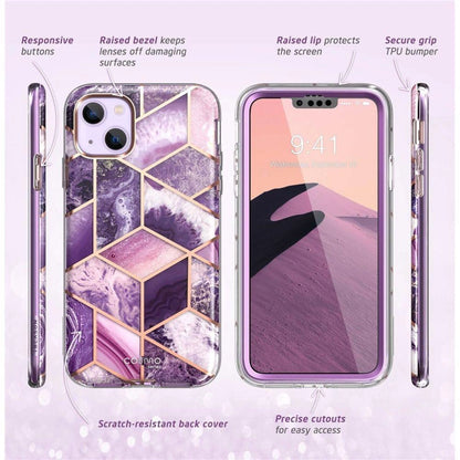 Supcase Cosmo iPhone 14 Plus Case - Pink Marble_5