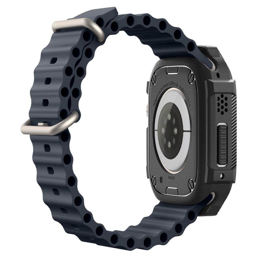 Spigen Rugged Armor Case for Apple Watch Ultra (49mm) - Matte Black_5