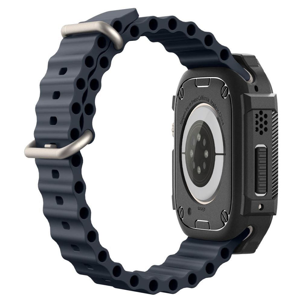 Spigen Rugged Armor Case for Apple Watch Ultra (49mm) - Matte Black_19