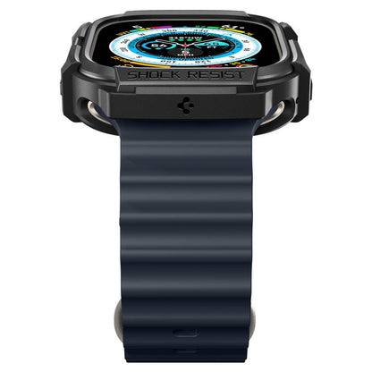 Spigen Rugged Armor Case for Apple Watch Ultra (49mm) - Matte Black_4