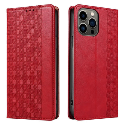 Magnet Strap Case for Samsung Galaxy S23+ Flip Wallet Mini Lanyard Stand red_6