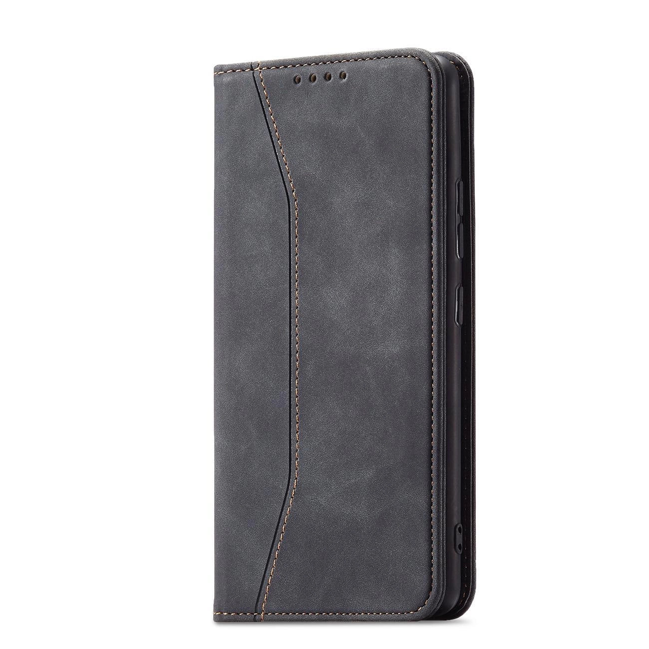 Magnet Fancy Case for Samsung Galaxy S23+ flip cover wallet stand black_1
