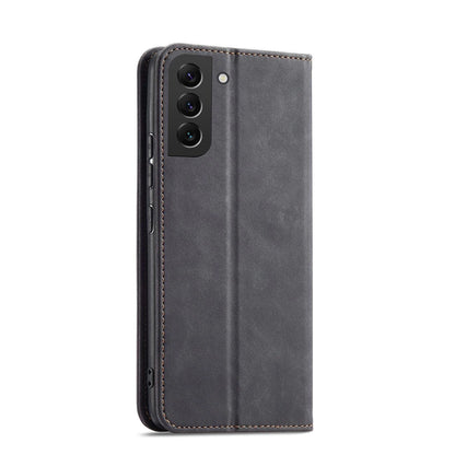 Magnet Fancy Case for Samsung Galaxy S23+ flip cover wallet stand black_2