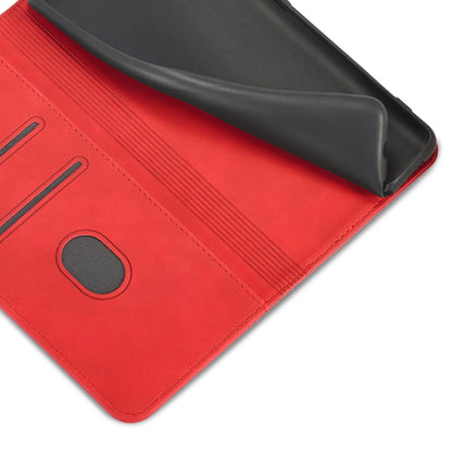 Magnet Fancy Case for Samsung Galaxy S23+ flip cover wallet stand red_6