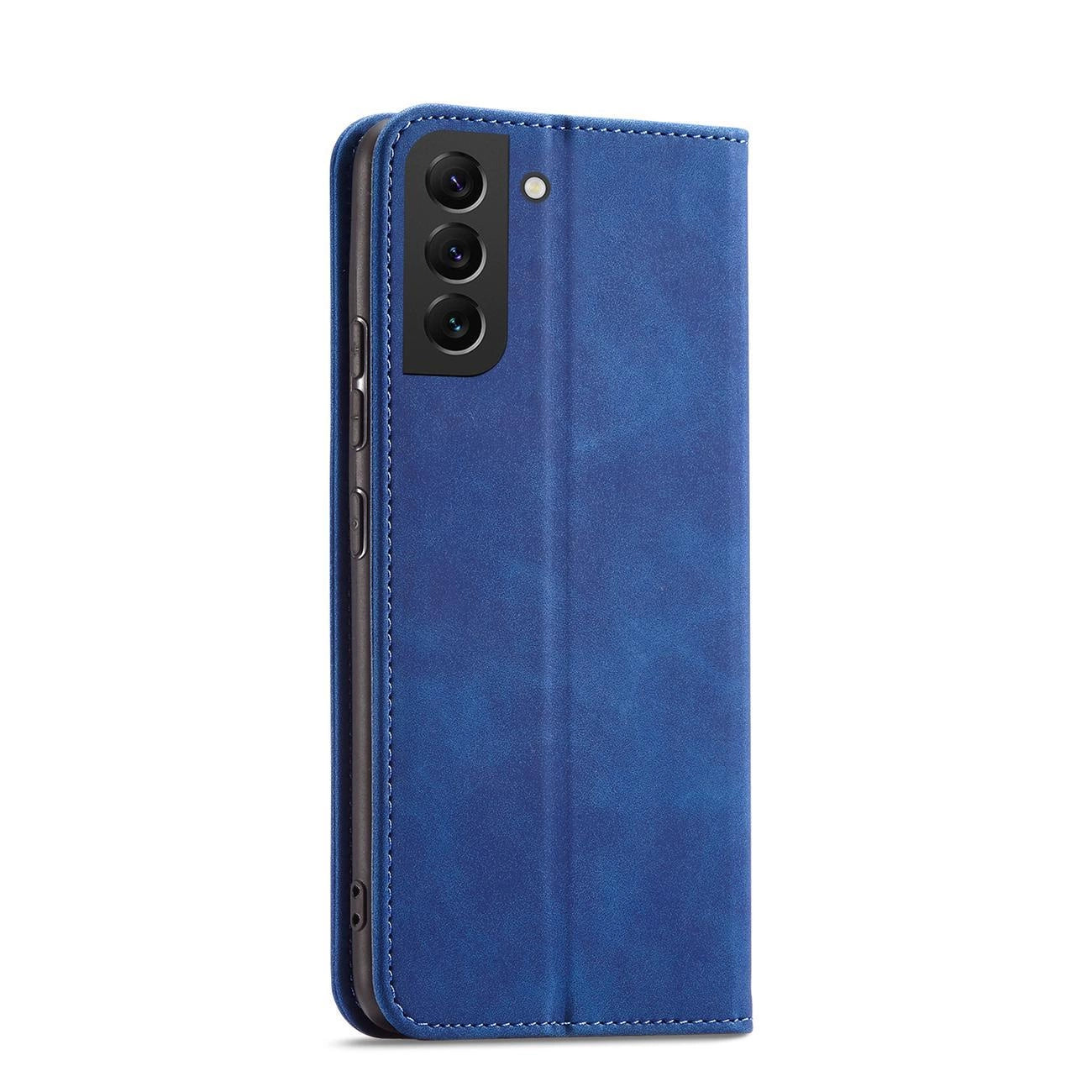 Magnet Fancy Case for Samsung Galaxy S23 Ultra Cover with Flip Wallet Stand Blue_2