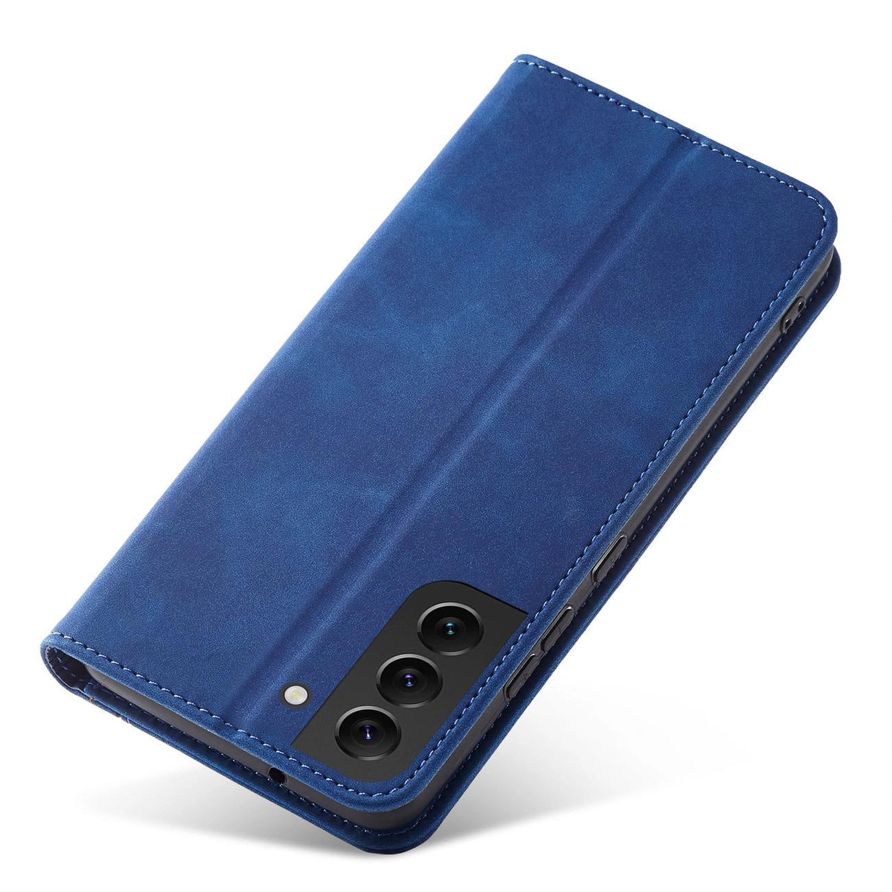 Magnet Fancy Case for Samsung Galaxy S23 Ultra Cover with Flip Wallet Stand Blue_6