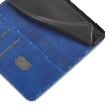Magnet Fancy Case for Samsung Galaxy S23 Ultra Cover with Flip Wallet Stand Blue_7