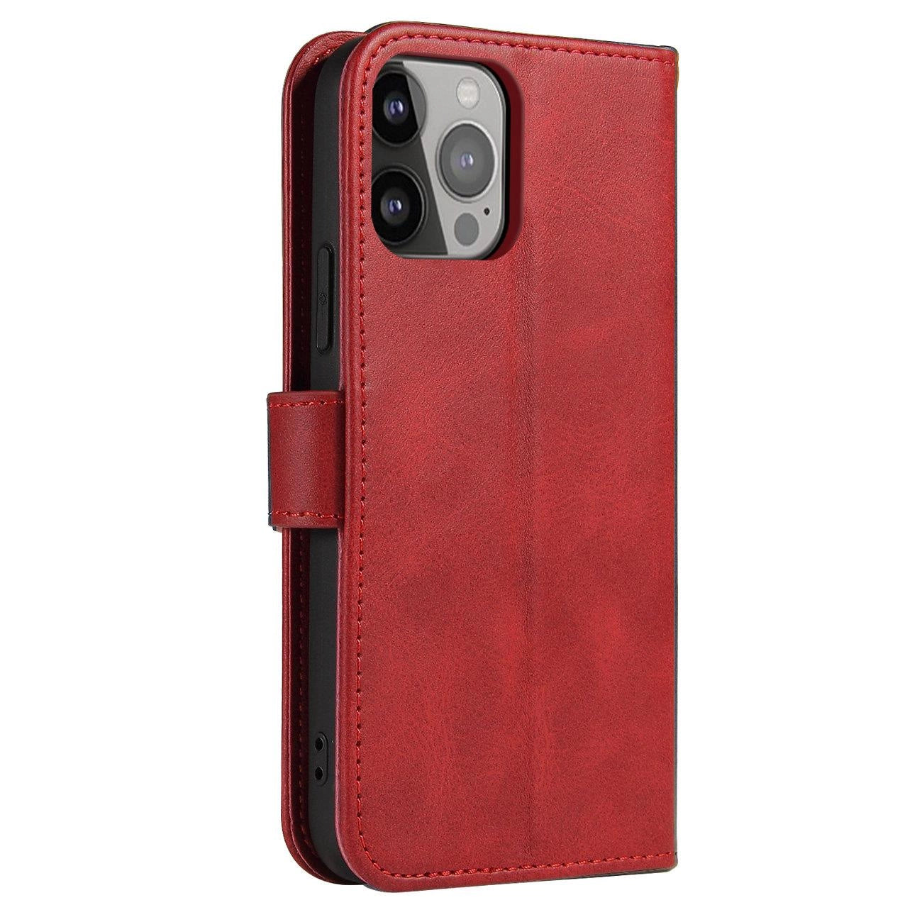 Magnet Case case for Samsung Galaxy S23 cover with flip wallet stand red_3