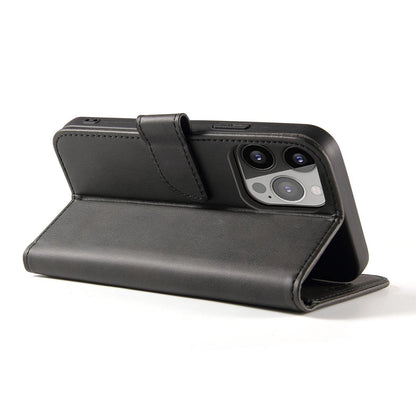 Magnet Case for Samsung Galaxy S23 Ultra flip cover wallet stand black_2