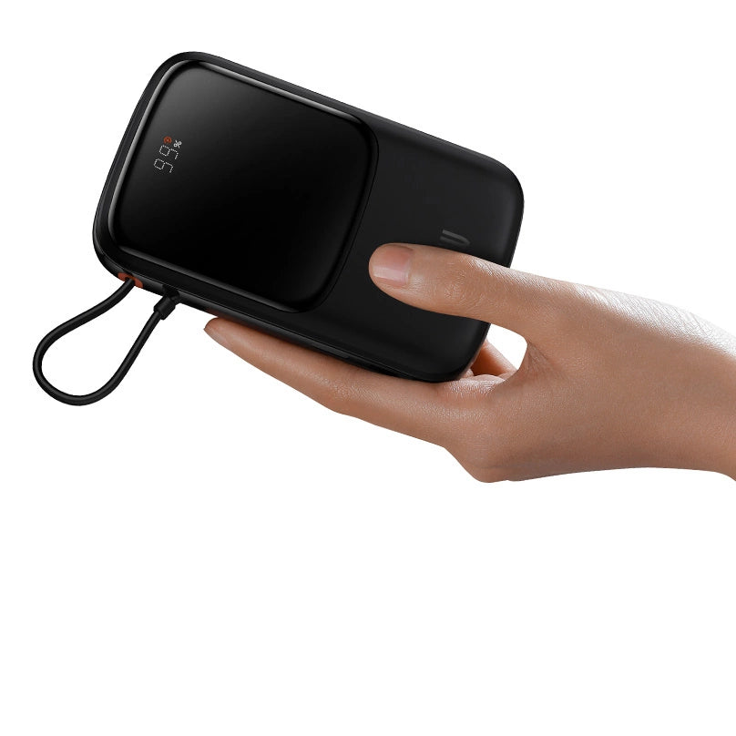 Powerbank 10000mAh 20W Baseus Qpow Pro Overseas Edition + USB C 3A Cable - Black_13