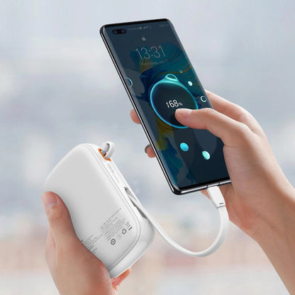 Powerbank Baseus Qpow PRO with cable, 20000mAh, 22.5W (White)_19