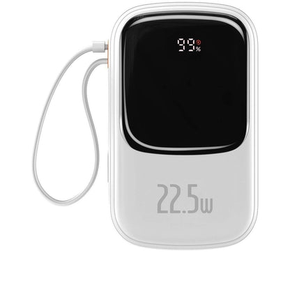 Powerbank Baseus Qpow PRO with cable, 20000mAh, 22.5W (White)_4