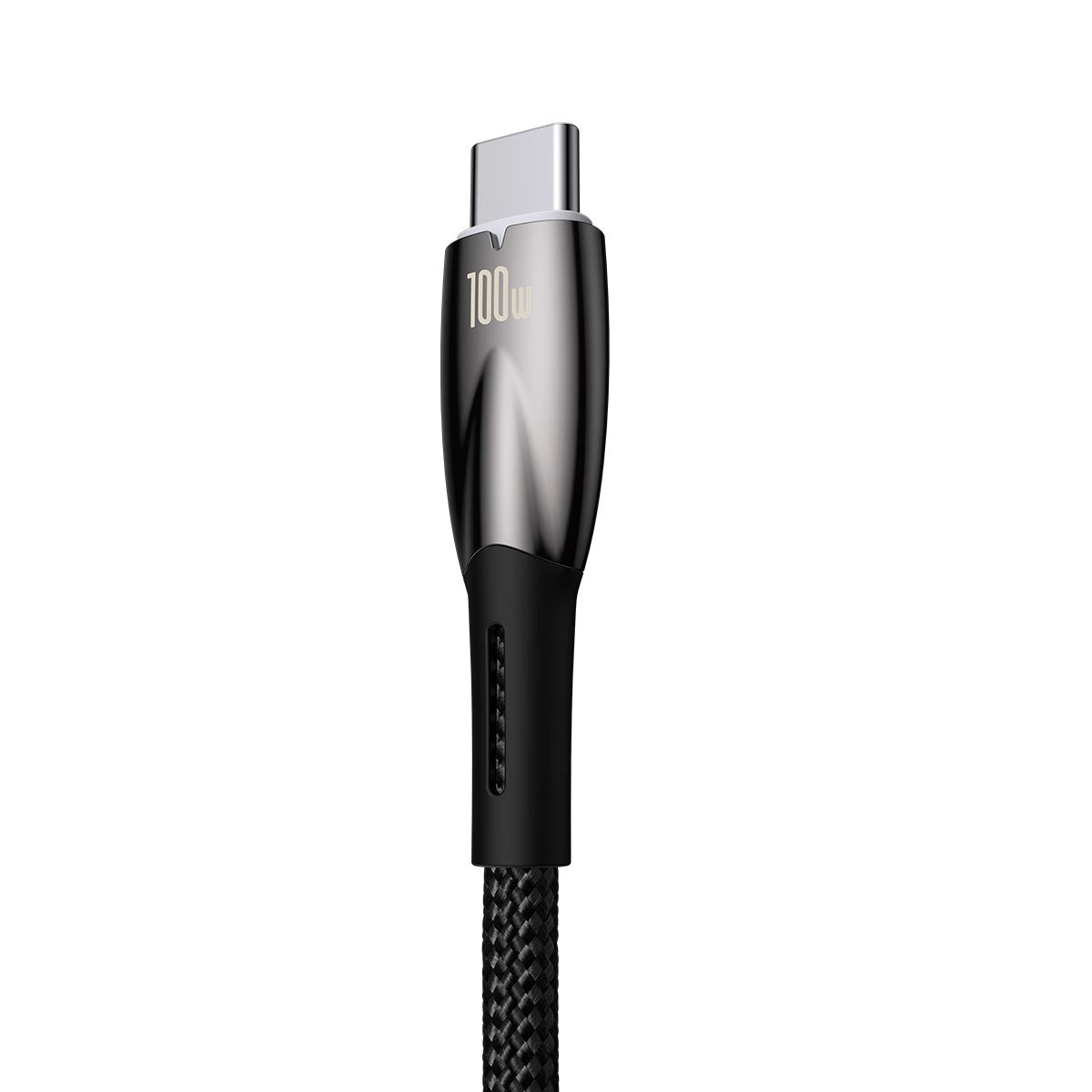 Baseus Glimmer Series Fast Charging Cable USB-A - USB-C 100W 480Mbps 1m Black_4