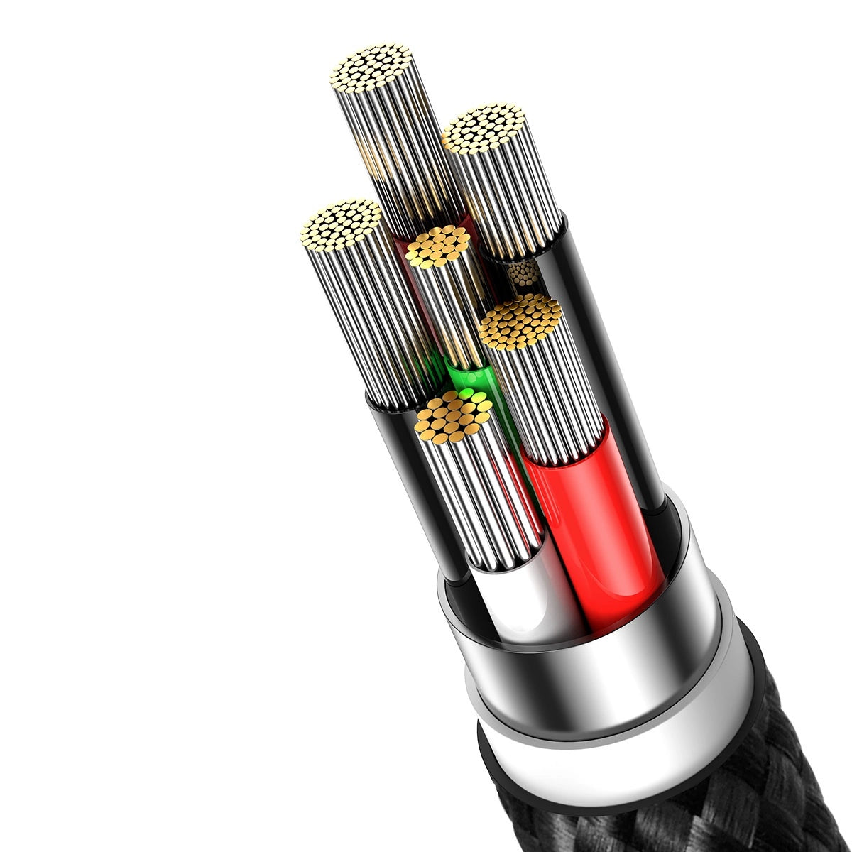 Baseus Glimmer Series Fast Charging Cable USB-A - USB-C 100W 480Mbps 2m black_13