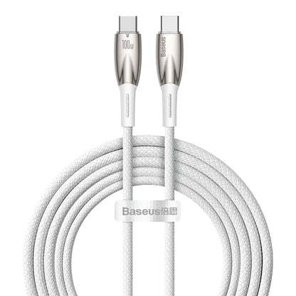 Baseus CADH000802 USB-C - USB-C PD cable 100W 5A 480Mb/s 2m - white_0