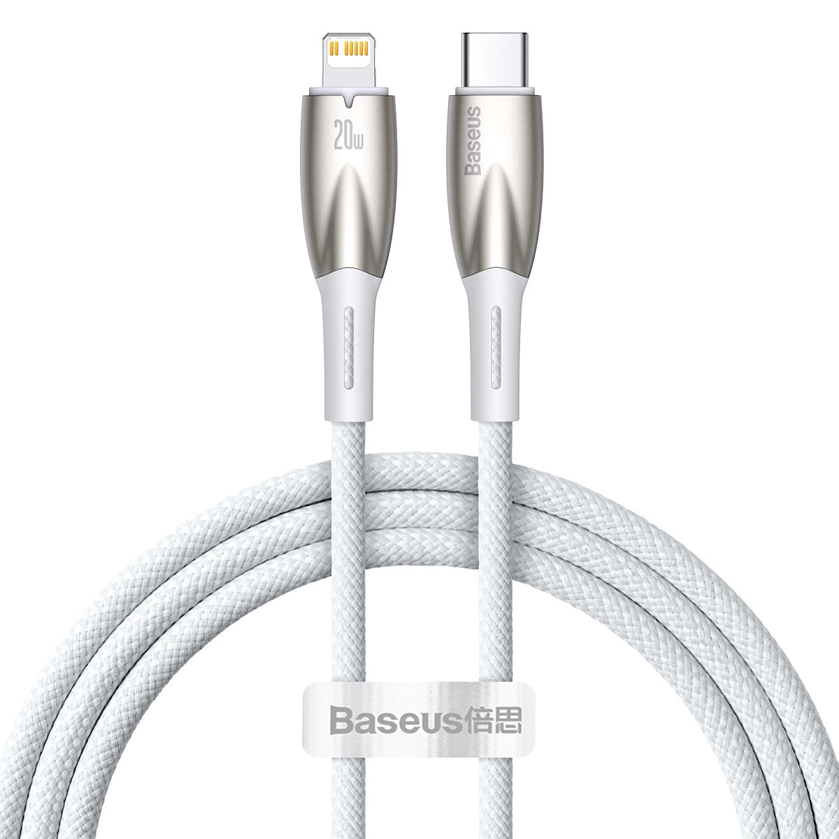 Baseus CADH000002 Lightning - USB-C PD cable 20W 480Mb/s 1m - white_0