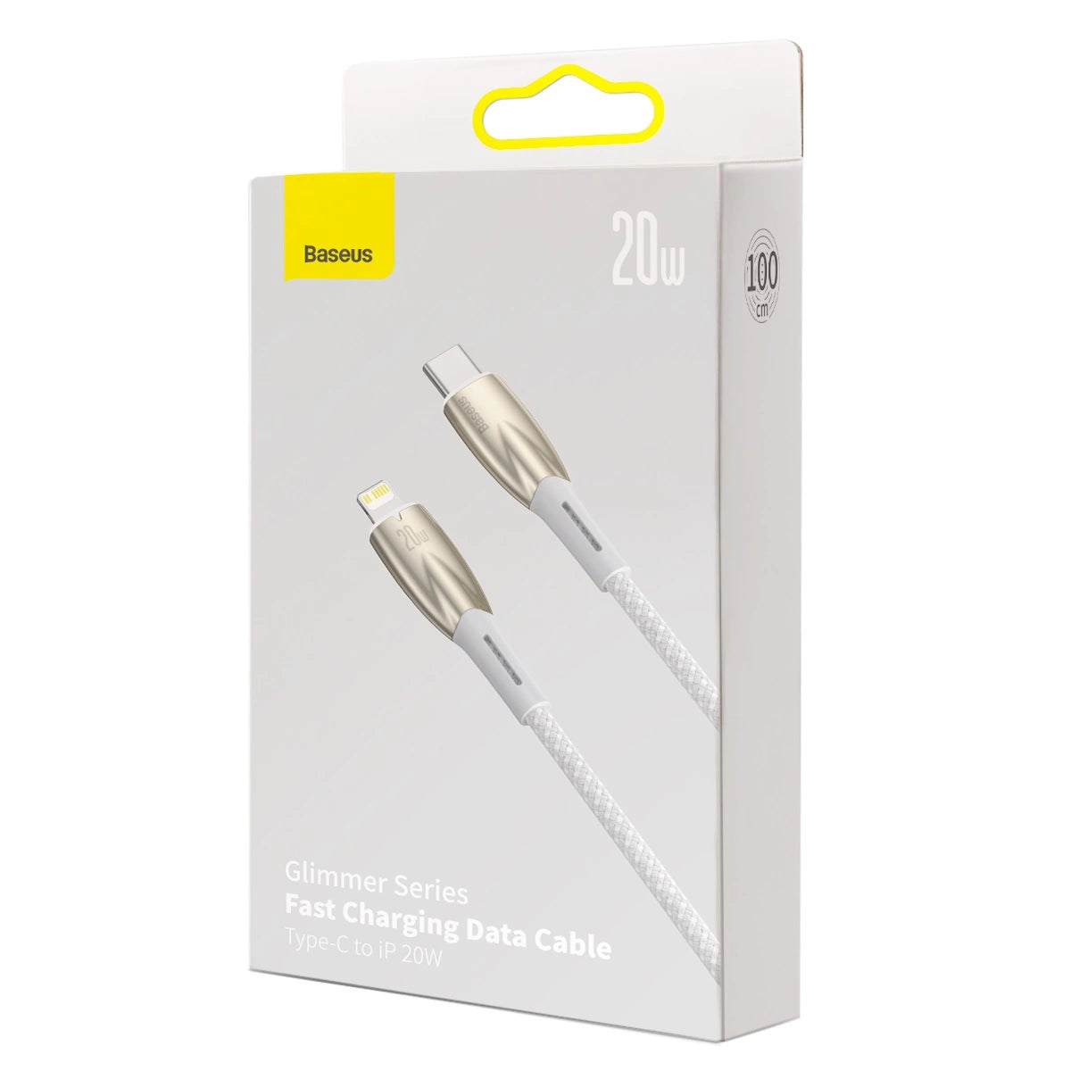 Baseus CADH000002 Lightning - USB-C PD cable 20W 480Mb/s 1m - white_5