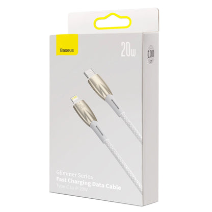 Baseus CADH000002 Lightning - USB-C PD cable 20W 480Mb/s 1m - white_5