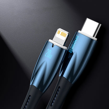 Baseus CADH000002 Lightning - USB-C PD cable 20W 480Mb/s 1m - white_21
