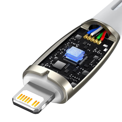 Baseus CADH000002 Lightning - USB-C PD cable 20W 480Mb/s 1m - white_6