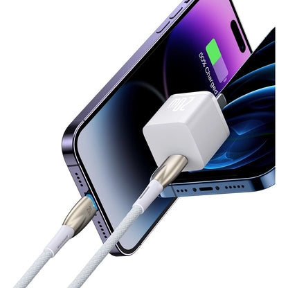 Baseus CADH000002 Lightning - USB-C PD cable 20W 480Mb/s 1m - white_7