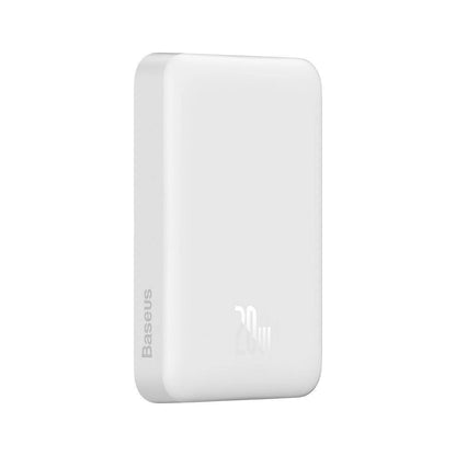 Powerbank Baseus Magnetic, 10000mAh, USB-C 20W, MagSafe (white)_1