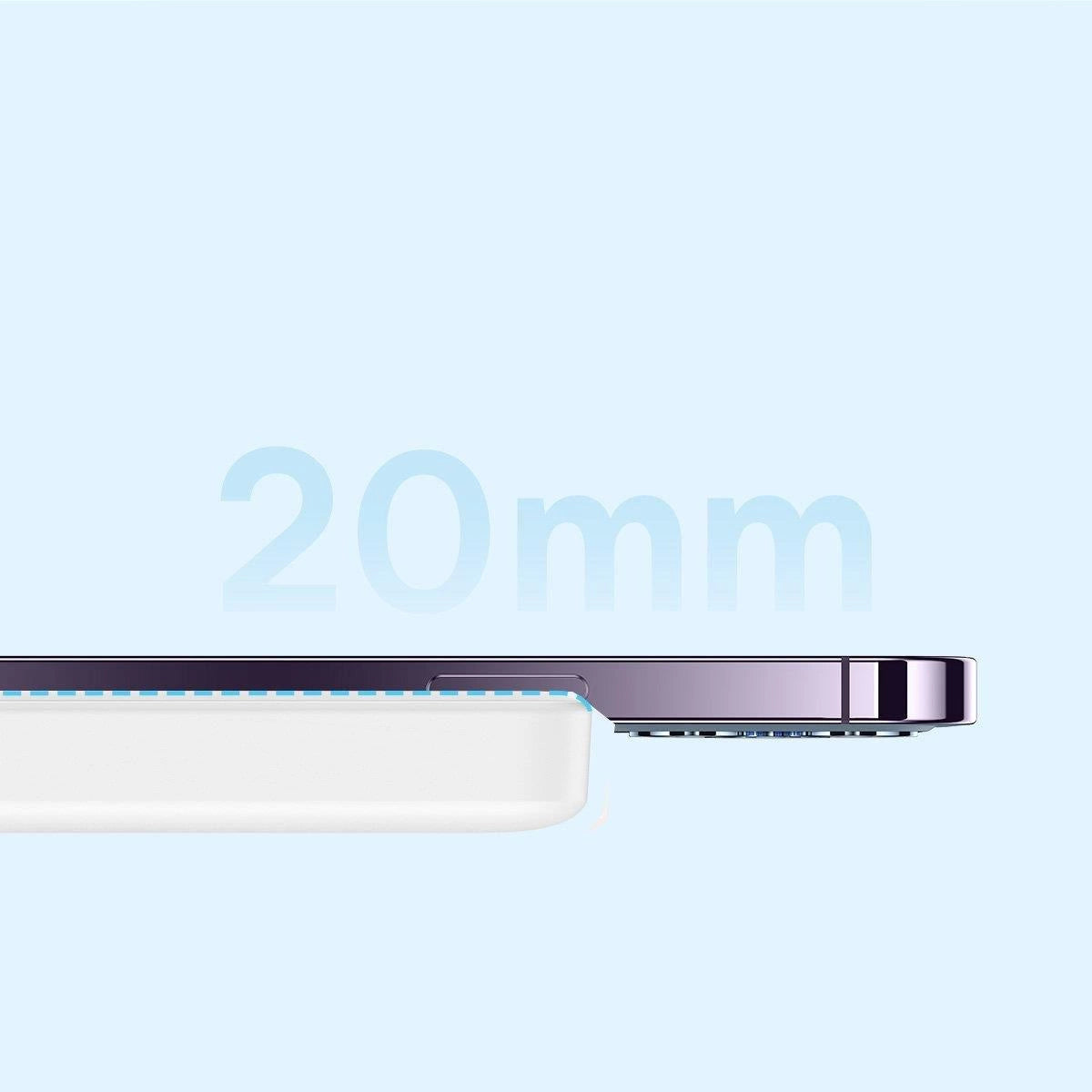 Powerbank Baseus Magnetic, 10000mAh, USB-C 20W, MagSafe (white)_21