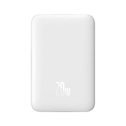 Powerbank Baseus Magnetic, 10000mAh, USB-C 20W, MagSafe (white)_3