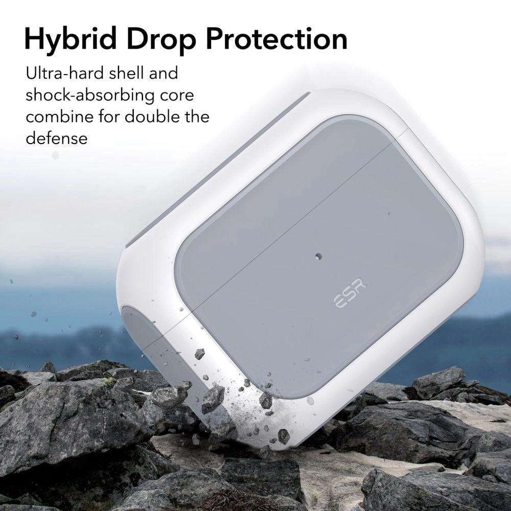 Case ESR Orbit Hybrid for AirPods Pro, Magsafe (white)_4