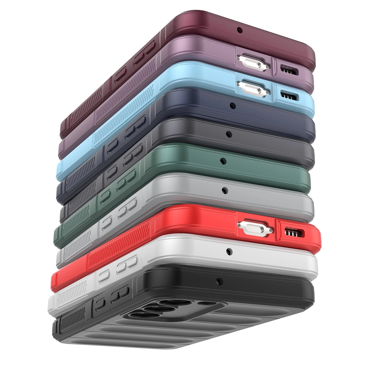 Magic Shield Case for Samsung Galaxy S23+ flexible armored cover red_9