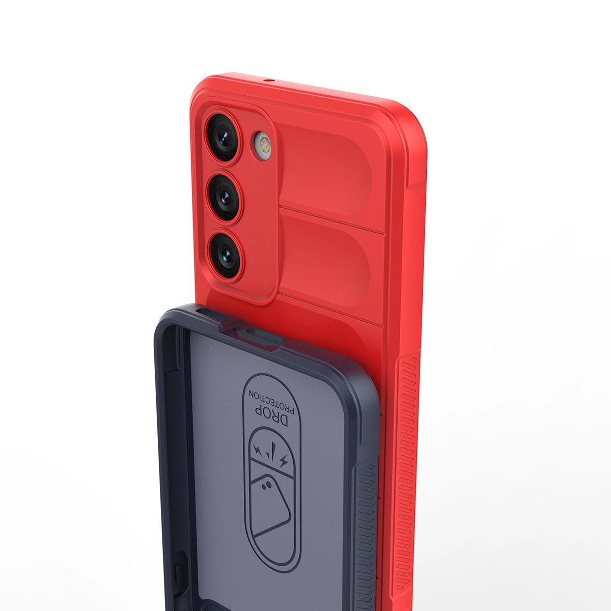 Magic Shield Case for Samsung Galaxy S23+ flexible armored cover red_11
