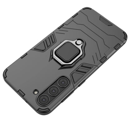 Ring Armor case for Samsung Galaxy S23+ armored cover magnetic holder ring black_4
