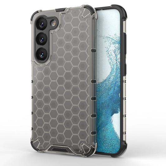 Honeycomb case for Samsung Galaxy S23 armored hybrid cover black_0