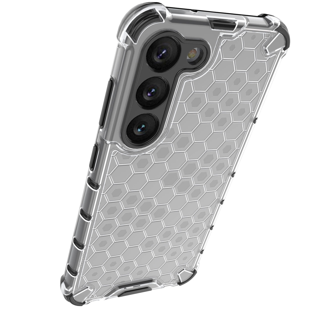 Honeycomb case for Samsung Galaxy S23 armored hybrid cover black_15