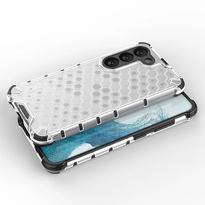 Honeycomb case for Samsung Galaxy S23 armored hybrid cover black_4