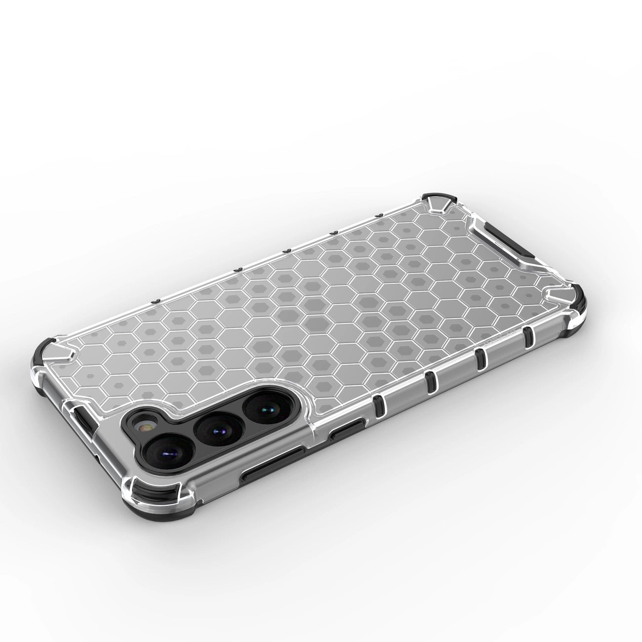 Honeycomb case for Samsung Galaxy S23+ armored hybrid cover black_11