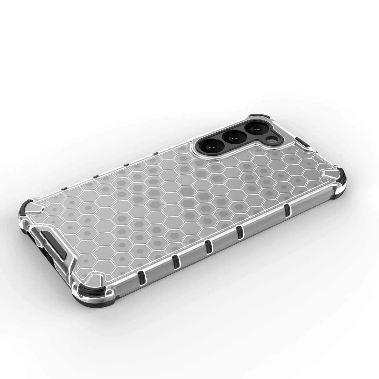 Honeycomb case for Samsung Galaxy S23+ armored hybrid cover black_12