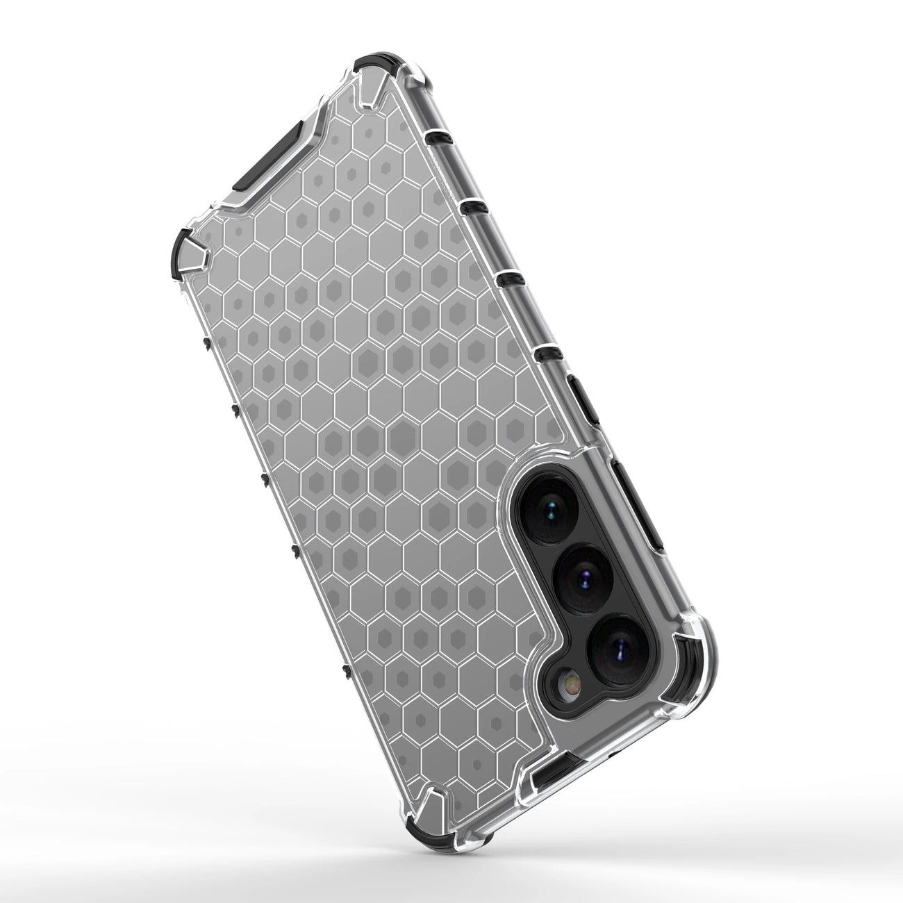 Honeycomb case for Samsung Galaxy S23+ armored hybrid cover black_14